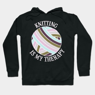 Knitting Therapy - Purple Hoodie